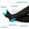 Craib 20-30 mmHg Compression Stockings with Zipper for Women & Men - Medical Grade 4XL view 3