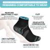 Pnosnesy 3/6/7 Pairs Compression Socks for Men & Women Plantar Fasciitis Socks Low Cut Sports Socks Athletic Socks with Arch Support Plantar Fasciitis view 2