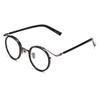 Anti-Blue Light Cat's Eye Reading Glasses for Men, Pure Titanium Frame HD Resin Lens/Anti-Fatigue Reader +1.0 To +3.0 Diopter,Black,+3.00 view 1