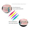 HRASY Oral Care Disassembly Kit/7pcs Including 1 Retainer Case With Mirror and Vent Holes | 1 Aligner Remover Tool | 4 Elastic Rubber Bands Placers | 1 Cleaning Brush (Pink) view 4