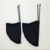 Comfortable BioSmart Fabric Face Mask with Adjustable Silicone Earpieces and Nosepiece (Small 4.75 x 5 in) view 2