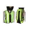 Adult Reflective Vest Airbag Vest Wear-Resistant Tear Fabric, Easy to Clean Suitable for A Year of Men and Women Locomotive Riding Inflatable Vest (Color : Green, Size : S) view 3
