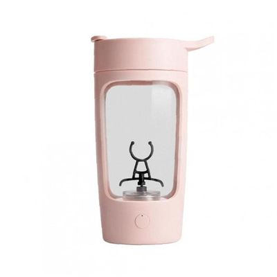 Ruluti 650ml Portable Leakproof Electric Shaker Bottleusb Rechargeable Protein Powder Shaker Mixer Cups Water Bottle for Sports Gym