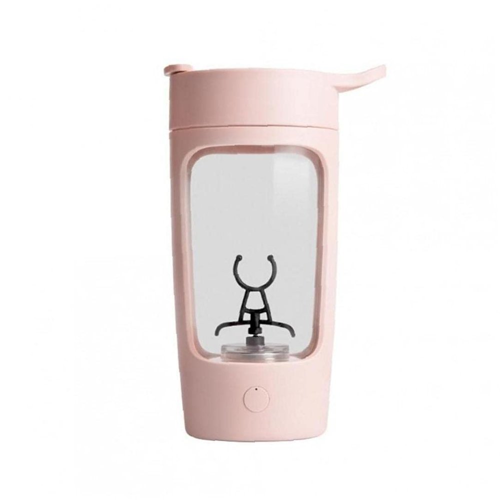 Ruluti 650ml Portable Leakproof Electric Shaker Bottleusb Rechargeable Protein Powder Shaker Mixer Cups Water Bottle for Sports Gym