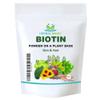 Herbal Magic's Pure & Natural Blend - Biotin Powder (500 mcg in 1 Scoop) - UKAS LAB Tested in UK - Made from 14 x Fruits, Vegetables & Herbs - No fillers/Preservatives/Color/Maltodextrin- 100gms view 1