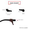 16 Pairs Ear Grip Glasses, Specs | Anti-slip Protector Sunglass, Spectacles| Silicone Ear Piece Hook Eyeglasses Stopper, Retainer, Temple, Tip, Tighter, Holder, non-slip sleeves | Black and White view 4