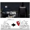 Motorcycle Vest with Airbags Riding Reflective Vest Reusable Equestrian Vest (S-2XL, Not Equipped with CO2 Ink Cartridges) (Color : Black, Size : S) view 3