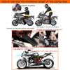 Motorcycle Vest with Airbags Riding Reflective Vest Reusable Equestrian Vest (S-2XL, Not Equipped with CO2 Ink Cartridges) (Color : Black, Size : S) view 4