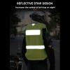 Equestrian Airbag Vest Motorcycle Riding Vest High Brightness Reflective Belt (M-2XL, 4 Sizes) (Color : Green, Size : XL) view 3