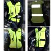 Full Seasonal Airbag Vest Motorcycle Lightweight Airbag Vest with Reflective Belt, Waist Adjustable (M-2XL, Not Equipped with CO2 Gas Cylinder Cartridge) (Color : Green, Size : M) view 2