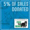 Old Brown Java Dark Roast Strong Aged Coffee Beans 1kg - Suitable For All Machines - Brown Bear Indonesia Indonesian Coffee - Strength 5 - Donation to Free The Bears view 4