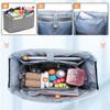 Damero Nurse Tote Bag with Insert Organiser, Nurse Tote Laptop Shoulder Bag for Work and School, Large Women Handbags for HomeCare Nurses and Healthcare, Black view 2