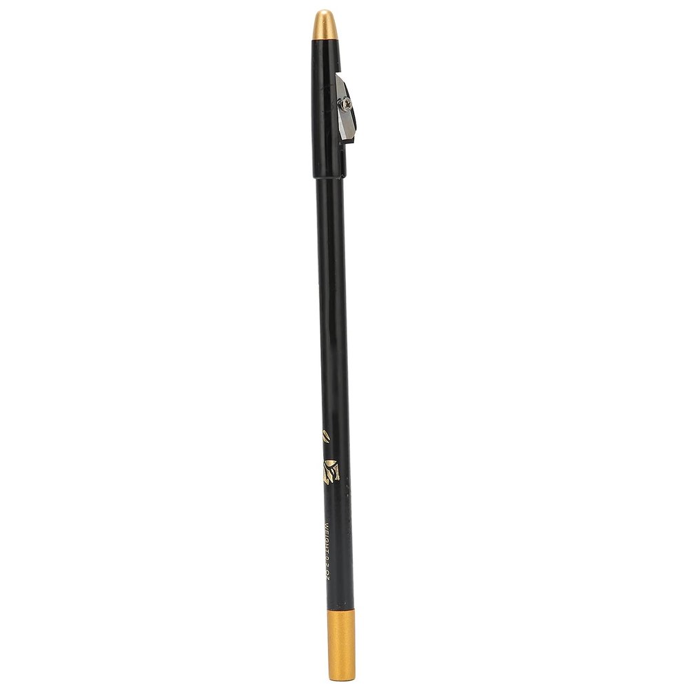Professional Beard Pencil Filler, Long Lasting Waterproof Household Beard Pencil Liner Shaping Styling Tool for Enhance Facial Hair(black)