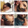 Professional Beard Pencil Filler, Long Lasting Waterproof Household Beard Pencil Liner Shaping Styling Tool for Enhance Facial Hair(black) view 3