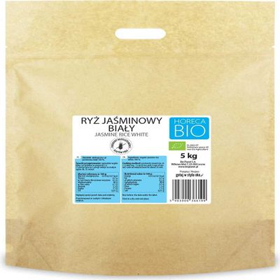 White Jasmine Rice Gluten-Free BIO 5 kg - HORECA