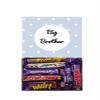 Big Brother Sweet Box Birthday Chocolate Gift Box Hamper - 8 Full Size Bars Chocolates Birthday Christmas New Baby Present view 1