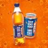 IRN-BRU XTRA, 12 Pack Zero No Sugar & Low Calorie with XTRA Taste Fizzy Drinks Multipack Cans - 12 x 330ml Cans view 3