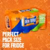 IRN-BRU Regular, 12 Pack Iconic Flavoured Fizzy Drink Multipack Cans - 12 x 330ml Cans view 3