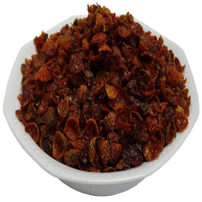 100g Rose hip shells cut Loose Leaf naturally pure without additives in a resealable bag
