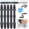 10pcs Adjustable Hooks Ear Protector Silicone Ear Grips Hook Rope Extension Belt Buckle Lanyard Accessories-K05 4PCS view 3