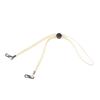 5PCS Adjustable Extension for s Lanyard Handy&Convenient Safety Rest&Ear Holder Rope Hang on Neck String-5pcs Beige view 1