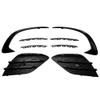 Compatible With Mercedes Benz X118 C118 CLA180 CLA200 CLA220 CLA250 CLA35 AMG 2019-2023 Front Bumper Canards Grilles view 1