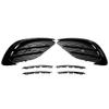 Compatible With Mercedes Benz X118 C118 CLA180 CLA200 CLA220 CLA250 CLA35 AMG 2019-2023 Front Bumper Canards Grilles view 2