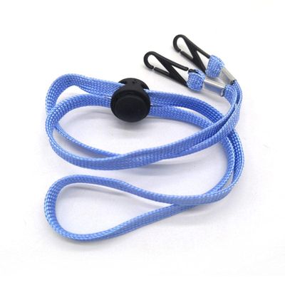 10pcs Adjustable Hooks Extension Non-Slip Lanyard Ear Protector Ear Holder Rope Hook Grips Buckle Relieve Earache-China,Blue
