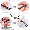 Extension Holder Strap Extender Ear Hook Plastic Adjustable Extension Hook Clip Hang Rope Grips-Style A view 4