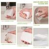 10x Magic Eraser Sponges Set for MarkScuffs and Stain Removal-Wall, Kitchen, Bathroom, Floor, Baseboard, All Surface Cleaner-Chemical-Free Melamine Durable White Sponges 10 * 6 * 2cm view 3