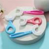 2 Pcs U Shape Toothbrush for Kids All Rounded Oral Teeth Cleaning Brush 360 with Silicone Toothbrush Massage Brush for Kids 6-12 Years (Blue) view 2