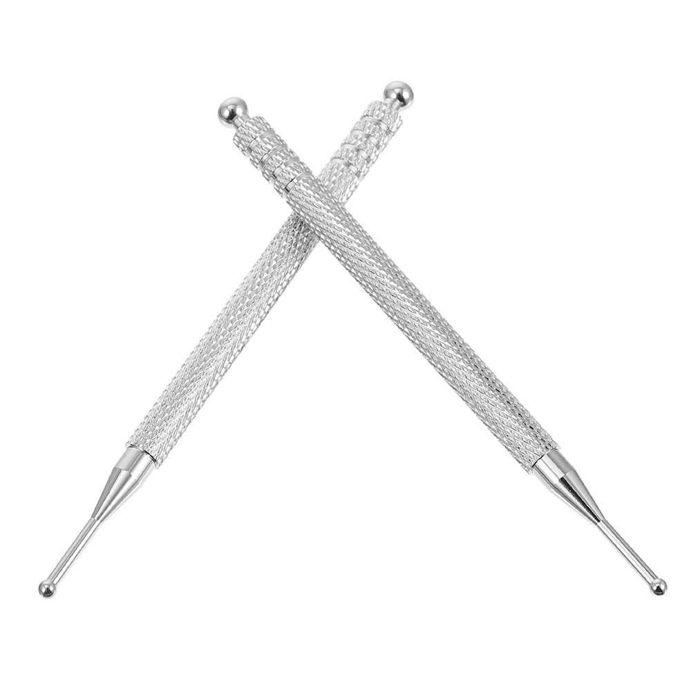Lurrose 2pcs Ear Point Probe Acupressure Pen Body Massage Tool for Lightweight and Compact Design Suitable for Whole Body Massage Gentle Ear Point for Home Use