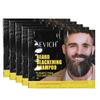 5 Pcs Beard Shampoo & Dye - Blackening Dye (Natural Black) in 5 Minutes (75ML) view 1