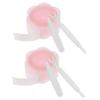 Lurrose 2sets Lace Invisible Double Eyelid Tapes Self-adhesive Eyelid Stickers for Hooded Eyes Cosmetic Eye Makeup Tool Easy to Apply and Remove view 3