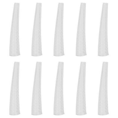 10pcs Tweezers Protective Covers, AntiDust NonSlip Eyelashes Grafting Tweezer Tip Cover