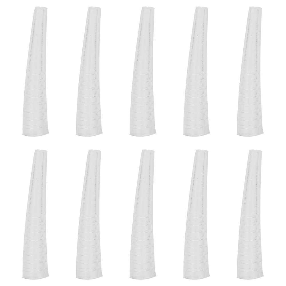 10pcs Tweezers Protective Covers, AntiDust NonSlip Eyelashes Grafting Tweezer Tip Cover