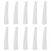 10pcs Tweezers Protective Covers, AntiDust NonSlip Eyelashes Grafting Tweezer Tip Cover view 1