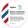 Beard Balm for Men 60ml Sapiens Barber Shop - Organic Certified by Ecocert - Beard and Moustache Wax with Shea Butter and Castor Oil - Moisturising and Structuring Beard Care Balm - Made in France view 1