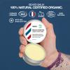Beard Balm for Men 60ml Sapiens Barber Shop - Organic Certified by Ecocert - Beard and Moustache Wax with Shea Butter and Castor Oil - Moisturising and Structuring Beard Care Balm - Made in France view 2