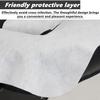 100 Pieces Disposable Massage Tables Face Cradle Covers Ultra Soft Breathable Non Woven Fabric Headrest Covers SPA Face Rest Covers for Massage Chairs Beauty Spa Salon Bed, 36 x 27 cm view 4