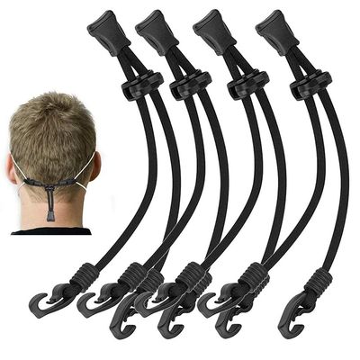 Adjustable Mask Extender Rope for Adult and Kids,4 Pack Mask Strap Extension Hook Face Mask Ear Protector for Relieving Long-time Wearing Ears' Pain