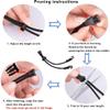 Adjustable Mask Extender Rope for Adult and Kids,4 Pack Mask Strap Extension Hook Face Mask Ear Protector for Relieving Long-time Wearing Ears' Pain view 3