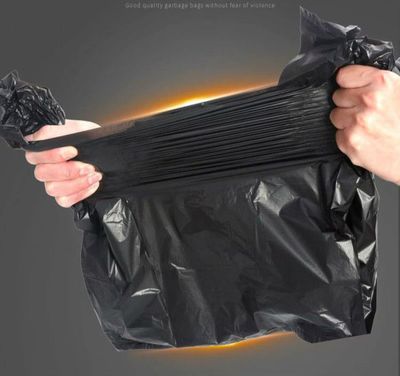 Garbage Bag Black Simple, Convenient And Practical Garbage Bag Clean House Garbage Colored Garbage Bags 40*50cm black