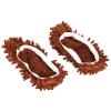 10pcs Reusable Chenille Mop Slippers Floor Cleaning Shoes, Dust Hair Cleaner Accessory for Office Bathroom Kitchen(2#) view 1