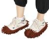 10pcs Reusable Chenille Mop Slippers Floor Cleaning Shoes, Dust Hair Cleaner Accessory for Office Bathroom Kitchen(2#) view 3
