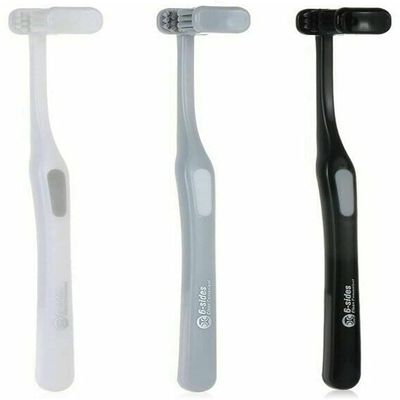 3 Pcs 6 Sided All Rounded Toothbrush, Special Needs Adult Soft Bristles Soft and Gentle, Gentle Clean Tooth to Completely Cover The Toothbrush, Protect Sensitive Gums