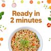 Slim Rice Chinese Vegetarian Fried Rice Meal - Low in Fat & Sugar, Keto Paleo Diet & Vegan Food 370g x 4 High Nutrition, High in Protein, Low Calorie Ready to Eat Meals view 2