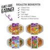 Slim Noodles, Slim Rice Chilled Meals Pack of 4 Thai Green Noodles | Bangkok Style Noodles | Chinese Vegetarian Fried Rice | Vegan Spaghetti Bolognese | Low Calorie, 370g x 4 Ready to Eat Meal view 4