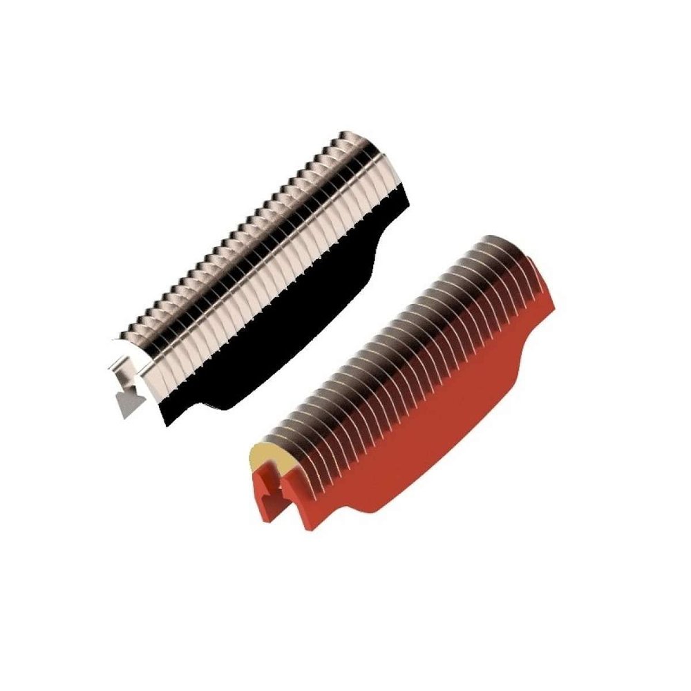 Gamma+ Uno Replacement Cutters 1 Crunchy & 1 Forged Cutter Shaver Blades Heads