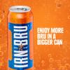 IRN-BRU Regular, 12 Pack Original Big Can Fizzy Drinks - 12 x 500ml Big Cans view 3